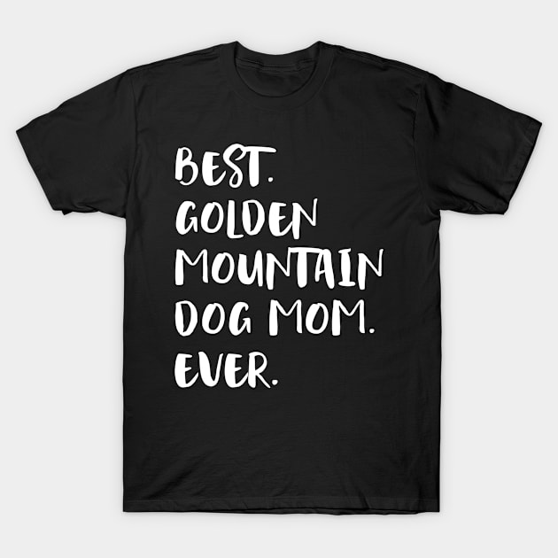 Golden Mountain Dog T-Shirt by ninarts